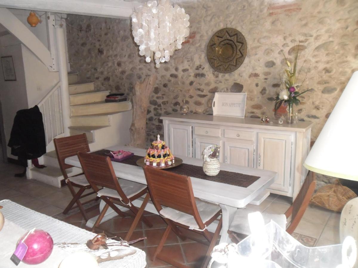Belle Maison De Caractere Dans Village Et Sa Piscine Privee 7 Pers- 3 Chambres - 12 Rue Emile Zola Millas Exterior photo