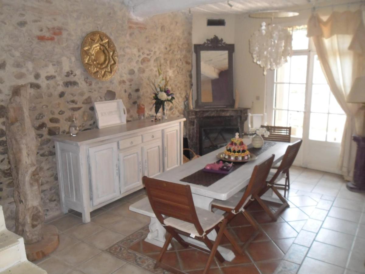 Belle Maison De Caractere Dans Village Et Sa Piscine Privee 7 Pers- 3 Chambres - 12 Rue Emile Zola Millas Exterior photo